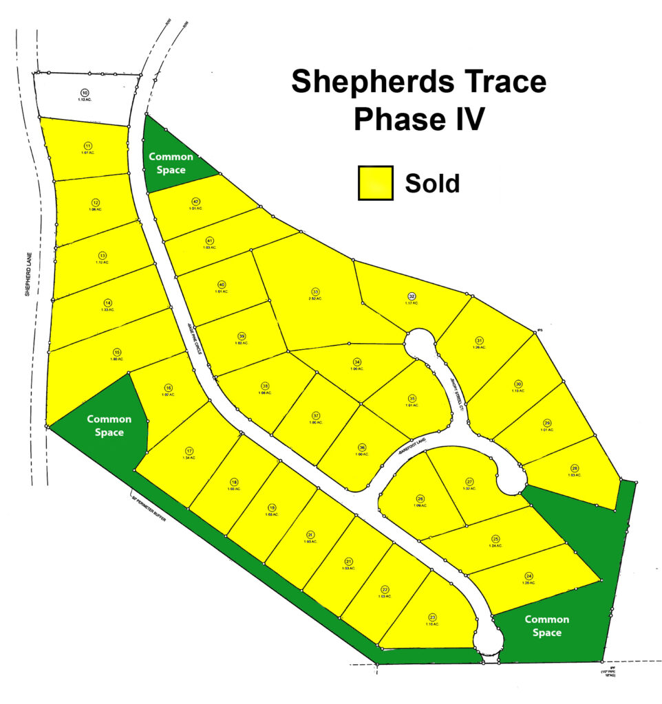 ST Phase 4 Plat sold as of 5-2-2025